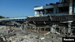 ویرانی های پس از حمله روسیه به شهر دنیپرو - ۲۴ اوت ۲۰۲۳ (۲ شهریور ۱۴۰۲)