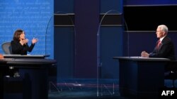 Mike Pence da Kamala Harris