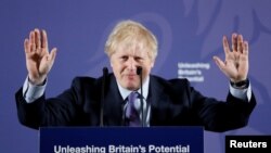 보리스 존슨 영국 총리. 