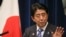 Japanese Prime Minister Shinzo Abe speaks during a press conference at his official residence after summit meetings with 10 Southeast Asian countries, in Tokyo, Dec. 14, 2013.