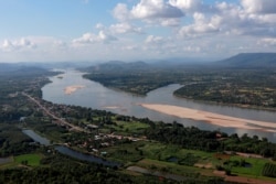 FILE - A view of the Mekong river bordering Thailand and Laos is seen from the Thai side in Nong Khai, Thailand, October 29, 2019. (REUTERS/Soe Zeya Tun/File Photo)