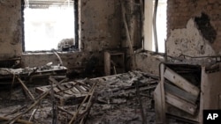 រូបឯកសារ៖ មន្ទីរ​ពេទ្យ​របស់​ក្រុម​គ្រូពេទ្យ​គ្មាន​ព្រំដែន​ដែល​ត្រូវ​បាន​បាញ់​កម្ទេច​ដោយ​ការ​វាយ​ប្រហារ​តាម​អាកាស​របស់​សហរដ្ឋ​អាមេរិក​នៅ​ខេត្ត Kunduz ប្រទេស​អាហ្វហ្គានីស្ថាន​ កាលពី ឆ្នាំ២០១៥។