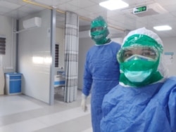 Sroor Al Hussein, a nurse who volunteers at a hospital in Mosul, says locals cannot afford rent during the lockdown, in Mosul, Iraq, April 10, 2020. (Photo courtesy of Hussein)