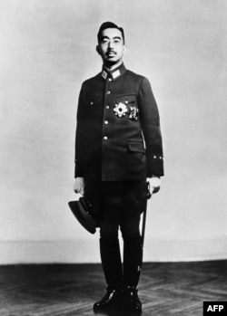 Photo taken in November 1943 shows the 124th Emperor of Japan Showa, better known outside of Japan by his personal name Hirohito, wearing his military uniform of Supreme Commander of Japan Imperial Force.
