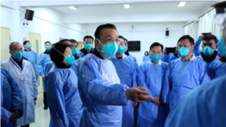 中国总理李克强2020年1月27日访问武汉（中国政府网截图）