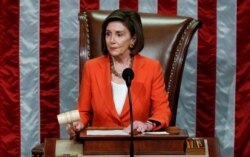 Ketua DPR AS, Nancy Pelosi di Gedung Capitol, Washington, D.C., 31 Oktober 2019. (Foto: dok).