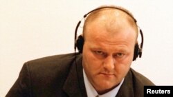 Vinko Martinović Štela u sudnici Međunarodnog krivičnog suda za bivšu Jugoslaviju.