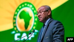 Shugaban CAF Ahmad Ahmad.