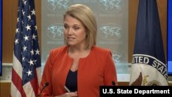 헤더 노어트 미국 국무부 대변인이 20일 정례브리핑에서 북한 문제 등에 관해 언급했다.