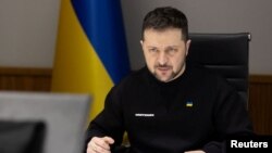 უყკრაინის პრეზიდენტი, ვოლოდომირ ზელენსკი.