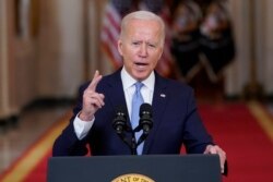 Dukungan terhadap kinerja Presiden Biden kini meredup, setahun setelah dia menjabat (foto: dok).
