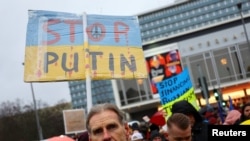 Протести во Берлин 