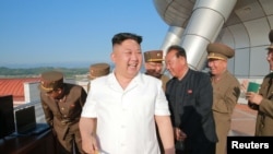 Kim Jong Un, leader de la Corée du Nord, le 30 mai 2017.( KCNA/via REUTERS)
