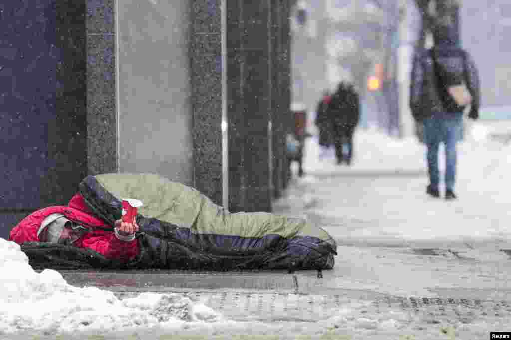 سرمای شدید در کانادا