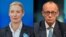 23 Şubat 2025 - Almanya'nın muhafazakâr Hristiyan Demokrat Birliği (CDU) lideri ve Başbakan adayı Friedrich Merz (sağda) ile aşırı sağcı Almanya için Alternatif (AfD) partisinin eş lideri Alice Weidel, kamu yayıncısı ARD'nin düzenlediği programa katıldı.