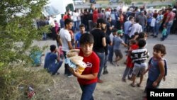 სირიელი დევნილები თურქეთში