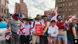 ქართველები ღირსების მარშზე, ნიუ-იორკი