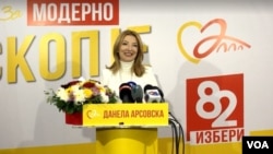 Данела Арсовска, градоначалничка на Град Скопје