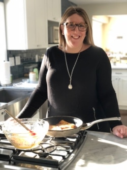 Julie Ohana is a culinary therapist. She uses cooking and baking as a therapy for her patients.