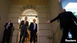 Predsednik SAD Donald Tramp sa predsedavajućim Predstavničkog doma Polom Rajanom na Kapitol hilu, 19. jun, 2018. REUTERS/Joshua Roberts