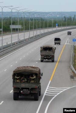 Wagnerova vojna kolona prolazi pored ruskog grada Voronježa