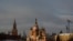 FILE - This photo taken Jan. 11, 2019, shows St. Basil's Cathedral on Red Square on a cold winter day in Moscow, Russia. 