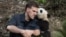 Jake Owens and Qian Qian at the Chengdu Panda Base in China. (Warner Bros./ IMAX Photo)