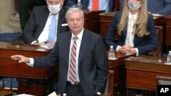 لیندزی گراهام سناتور ارشد جمهوری‌خواه در سنای آمریکا