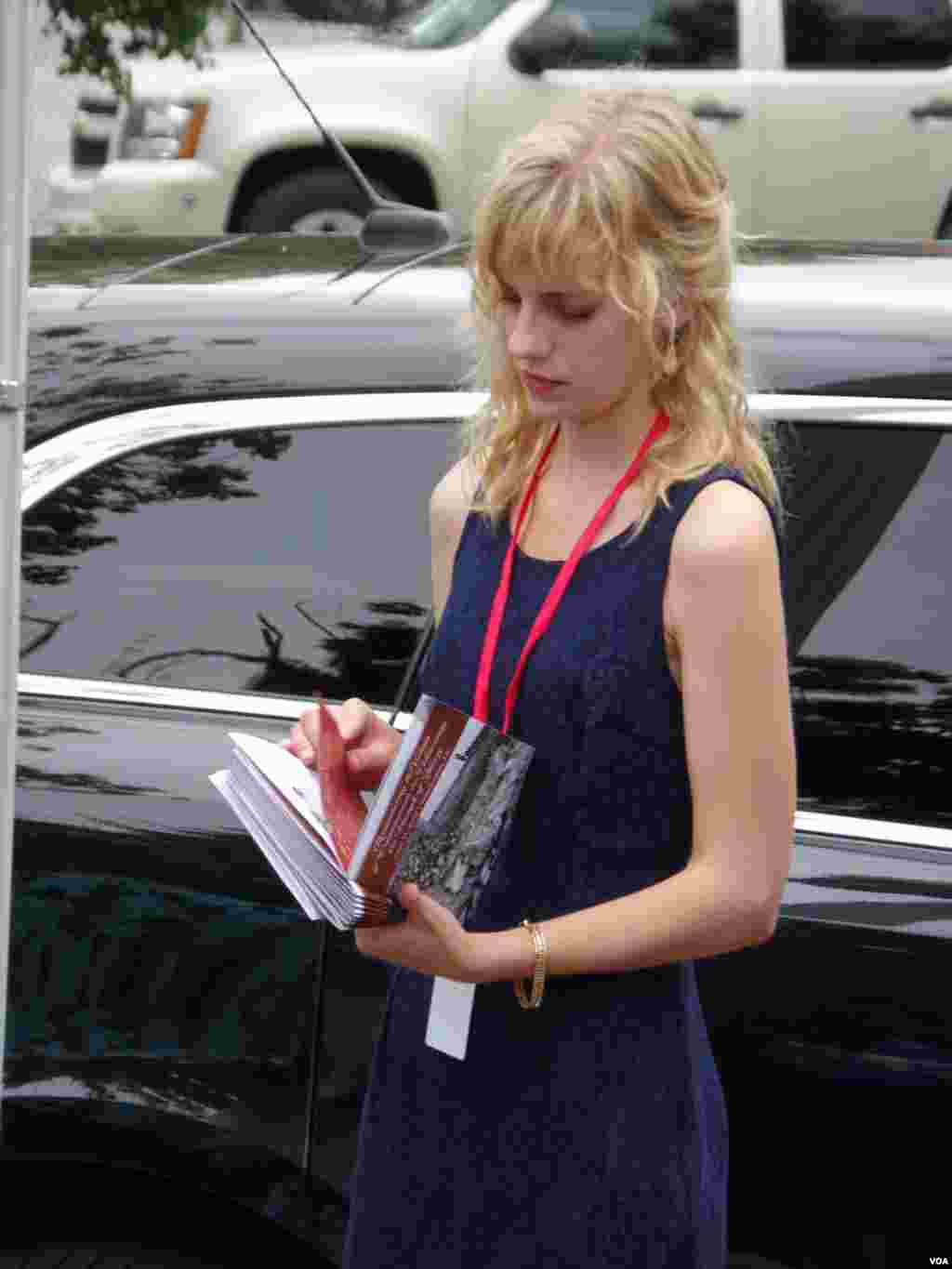 华盛顿共产主义受难者纪念基金会2014年纪念活动志愿工作人员