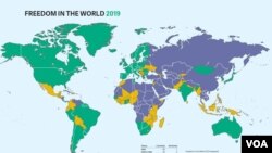 "ფრიდომ ჰაუსის" 2019 წლის ანგარიში