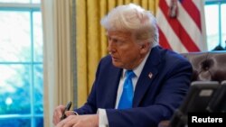 دونالد ترمپ گفت که خواهان یک ایران "بزرگ و موفق" است.