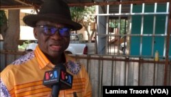 Nicolas Méda, le ministre de la Santé, à Ouagadougou, Burkina Faso, 23 septembre 2018. (VOA/Lamine Traoré)