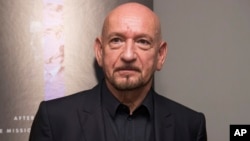 Ben Kingsley attends the premiere of "Operation Finale" at the Walter Reade Theater, Aug. 16, 2018, in New York.