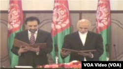 احمد ضیا مسعود به حیث نماینده فوق العاده رئیس جمهور افغانستان در امور اصلاحات وحکومتداری خوب مراسم تحلیف را به جا آورد.