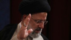 ایران کے نئے سخت گیر صدر ابراہیم رئیسی اکیس جون میں اپنے اپنے کا حلف اٹھا رہے ہیں (ایسوسی ایٹڈ پریس)