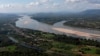 FILE- A view of the Mekong River bordering Thailand and Laos. (Reuters)