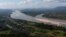 FILE- A view of the Mekong River bordering Thailand and Laos. (Reuters)