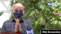 អតីត​ព្រះសង្ឃ​ខ្មែរកម្ពុជា​ក្រោម​ លោក​ ប៉ាង សុដា​ បាន​លេច​មុខ​ក្នុង​បទ​សម្ភាសន៍​​កាល​ពី​ថ្ងៃ​ទី​៧ ខែ​កញ្ញា ឆ្នាំ​២០២១ ជាមួយ​អង្គភាព​ព័ត៌មាន​ Fresh News និង​បាន​សារភាព​ថា​លោក​បាន​ប្រព្រឹត្ត​អំពើ​អសីល​ធម៌​ដែល​ធ្វើ​ឲ្យ​ប៉ះពាល់​ដល់​​ព្រះពុទ្ធ​សាសនា។ (ថត​ពី​​ទូរទស្សន៍ Fresh News)