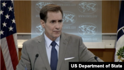 Juru bicara Departemen Luar Negeri Amerika John Kirby (foto: dok).