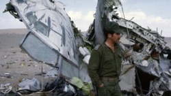 ლიბიური ბოინგ 727-ის ნამსხვრევები სინაიზე