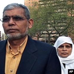 Anwar and Arifa Hashmi, parents of the accused