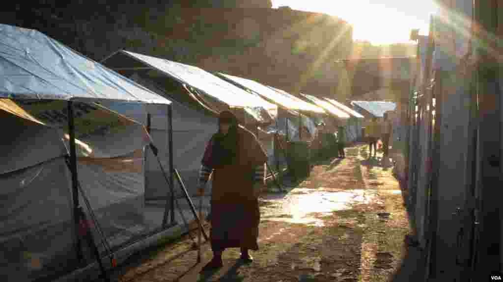Efforts to build a new camp have been blocked by the local authority, which cites resident concern. (J. Owens for VOA)