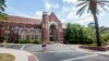 FILE - Female students are seen walking on the campus of Florida State University in Tallahassee, Florida, April 30, 2015. 