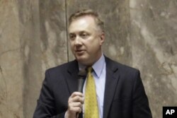 FILE - Doug Ericksen, communications director for the Trump transition team at EPA, says he expects the communications ban to be lifted by week's end.