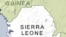 Map of Sierra Leone