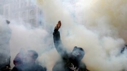 დემონსტრაცია საკონსტიტუციო სასამართლოსთან კიევში