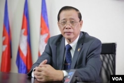 FILE: Sok Eysan, a spokesman and lawmaker of the Cambodian's People Party.