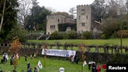 General view of Pazo de Meiras, former Spanish dictator Francisco Franco's summer palace, which is being handed over by Franco's heirs to the Spanish state in Sada, northwestern Spain, Dec. 10, 2020.