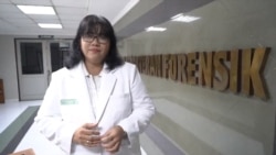 Dokter Lipur Riyantiningtyas dari Instalasi Kedokteran Forensik RSUP dr.Sardjito Yogyakarta. (Foto: Humas Sardjito)
