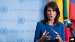 Duta Besar Amerika untuk PBB, Nikki Haley (foto: dok).